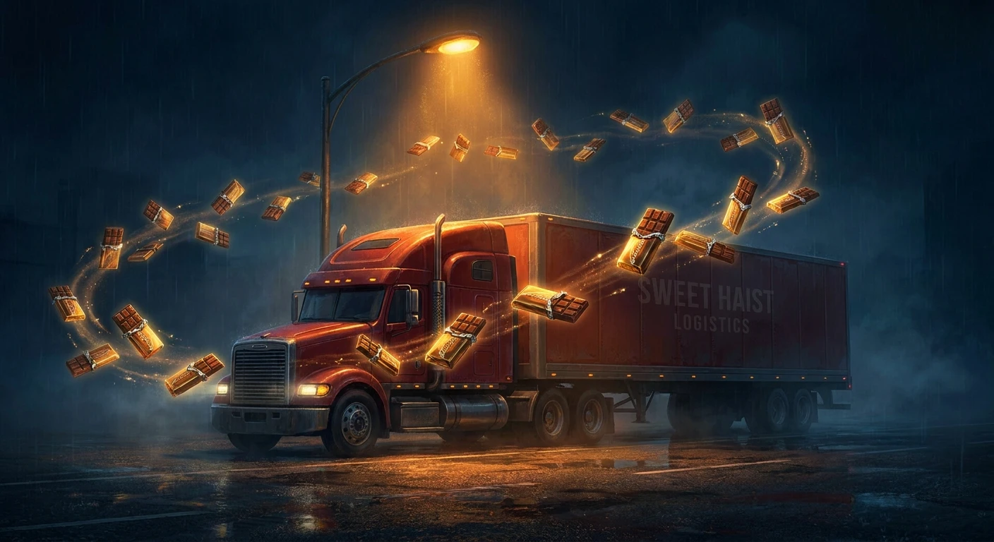 Tutto sul clamoroso furto camion kitkat